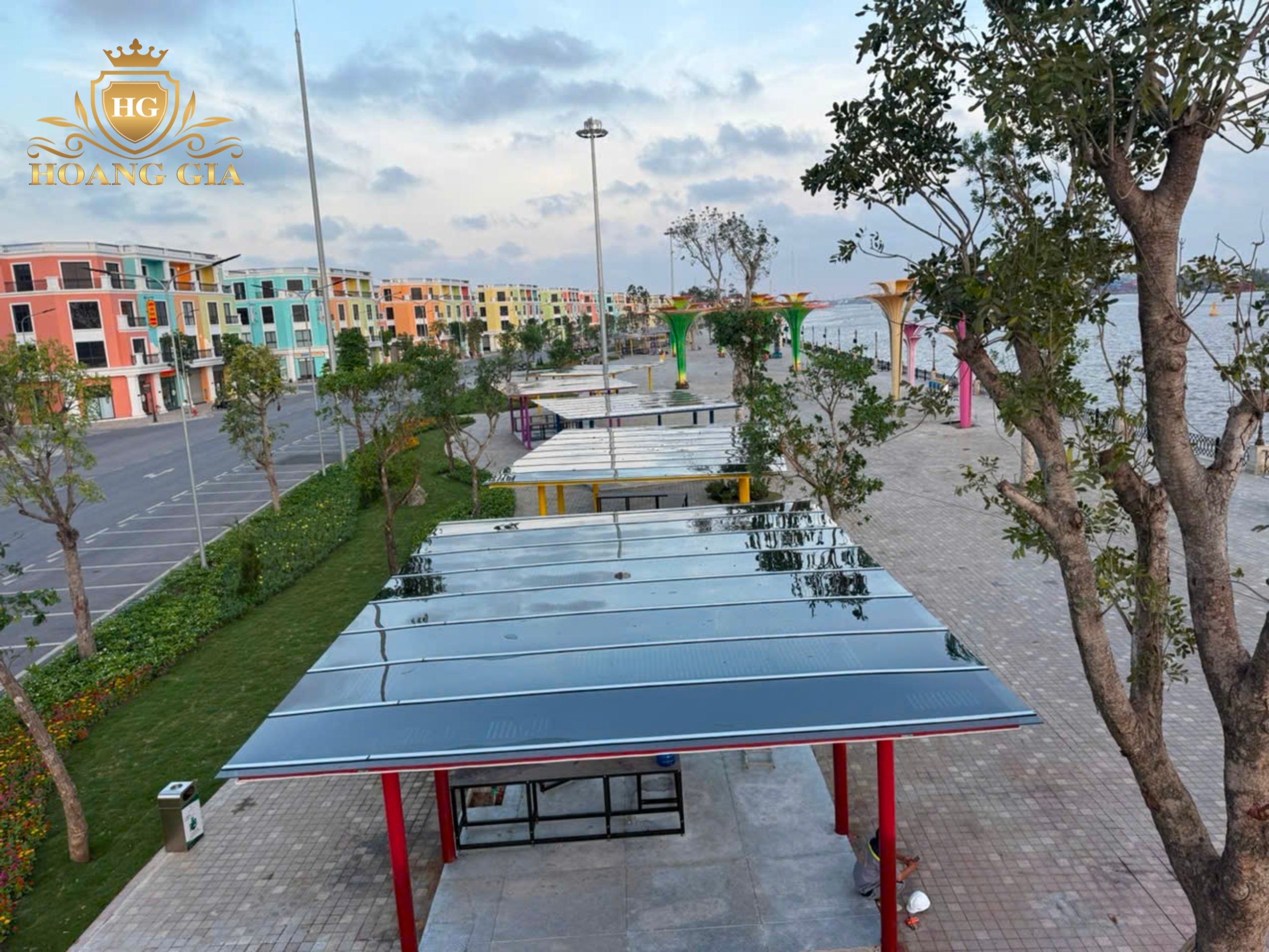 Công trình tấm Polycarbonate thông minh