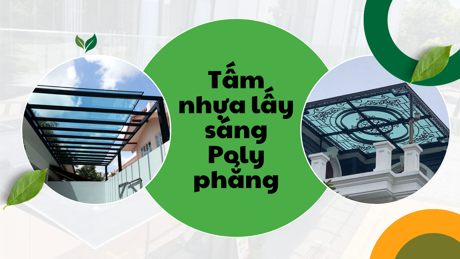 Tấm nhựa lấy sáng dạng phẳng