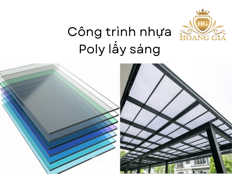 C&ocirc;ng tr&igrave;nh nhựa Poly lấy s&aacute;ng
