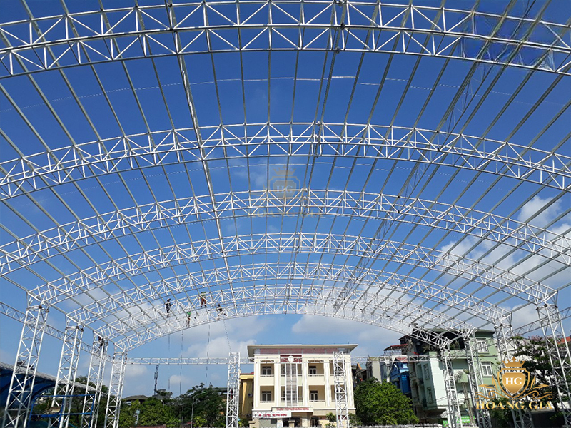 Công trình tấm nhựa thông minh composite